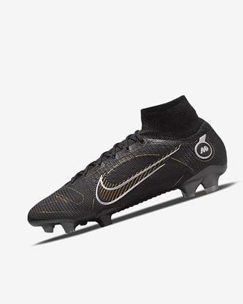 Nike Mercurial Superfly 8 Elite FG Negros Metal Plateados Grises Metal Dorados | MX 5407